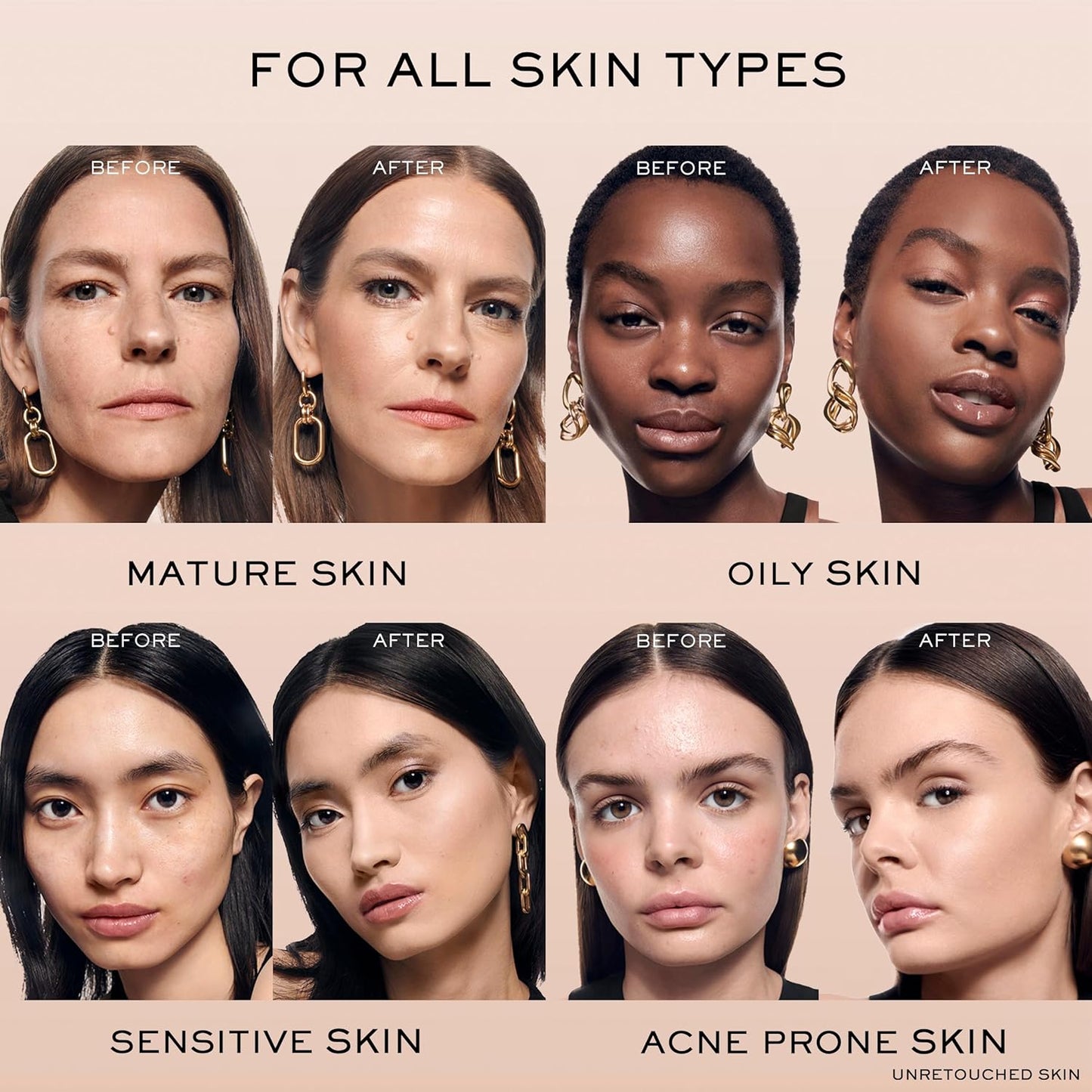 Lancôme Teint Idole Ultra Wear Foundation - Longwear, Medium-Full Coverage, Waterproof | 540C Deep Cool Red Undertones, 1 Fl Oz