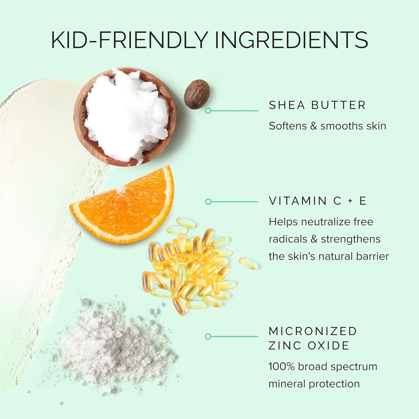 MDSolarSciences Mineral KidStick SPF 40 - Gentle Zinc Oxide Sunscreen Stick for Kids | Fragrance-Free, 0.6 Oz