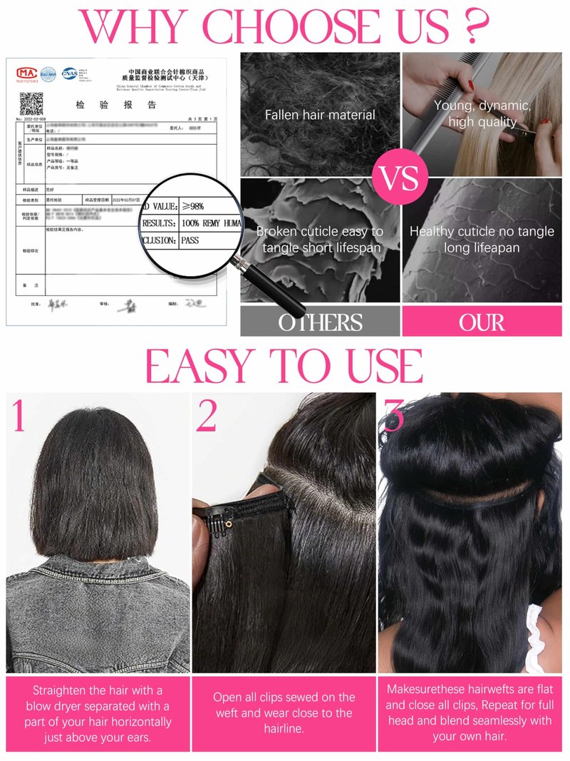 Lacer Clip in Hair Extensions Real Human Hair, Straight Clip ins 1B Natural Black, 14 Inch 120g, Clip in Remy Human Hair Extensions 7pcs Per Set