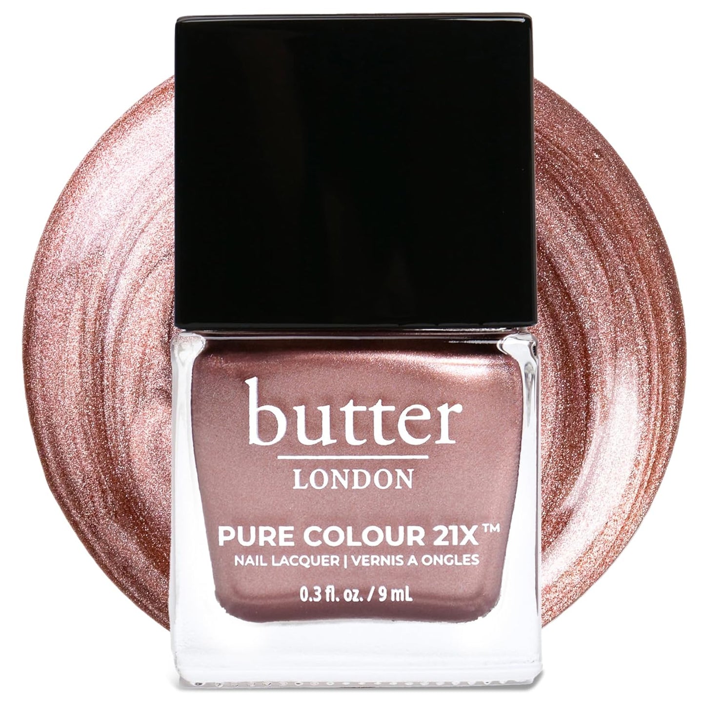 butter LONDON Nail Lacquer Polish - Fast-Drying, Long-Lasting Gel Finish | Vegan & Cruelty-Free, Chip-Resistant