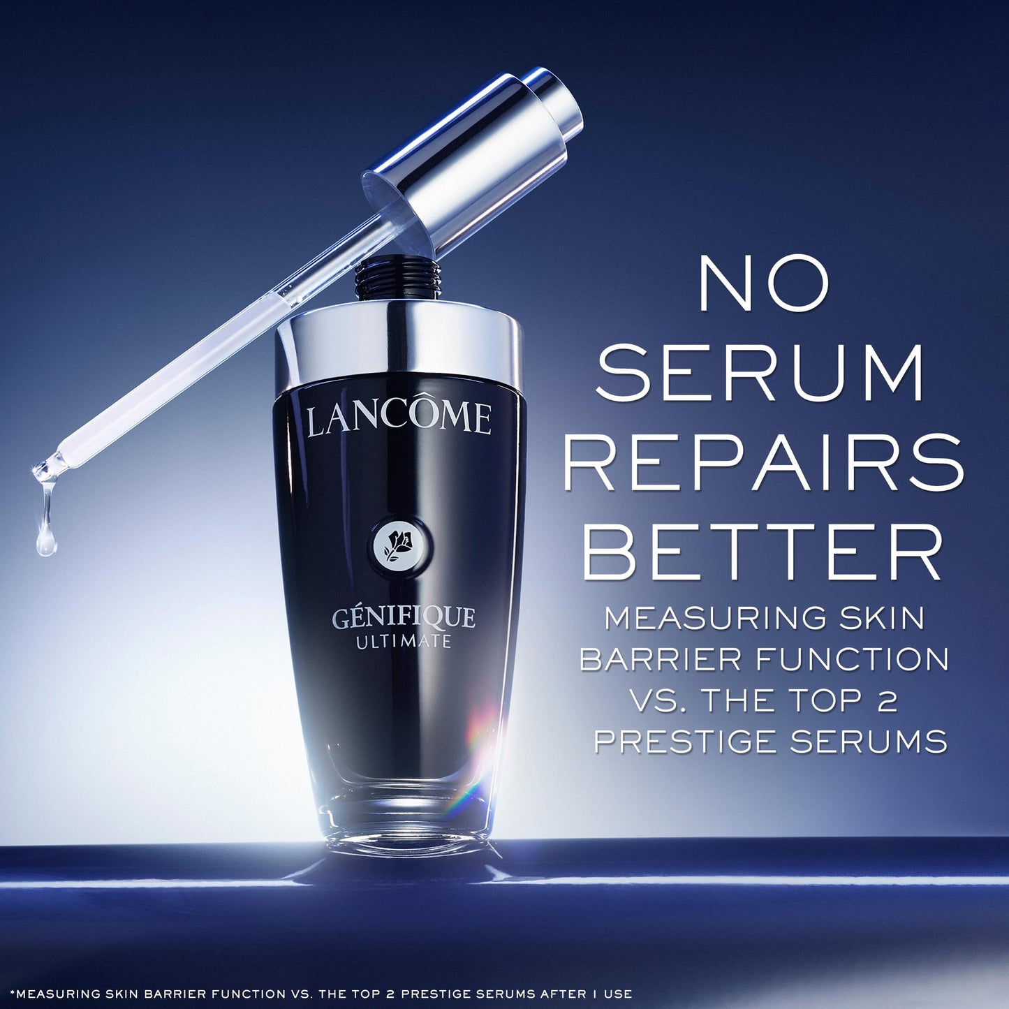 Lancôme Génifique Ultimate Recovery Serum, Anti-Aging Face Serum, Advanced Skin Repair Formula, Hyaluronic Acid, Moisture Barrier Repair, Radiance & Firmness, Hydrate & Plump 1 fl. oz