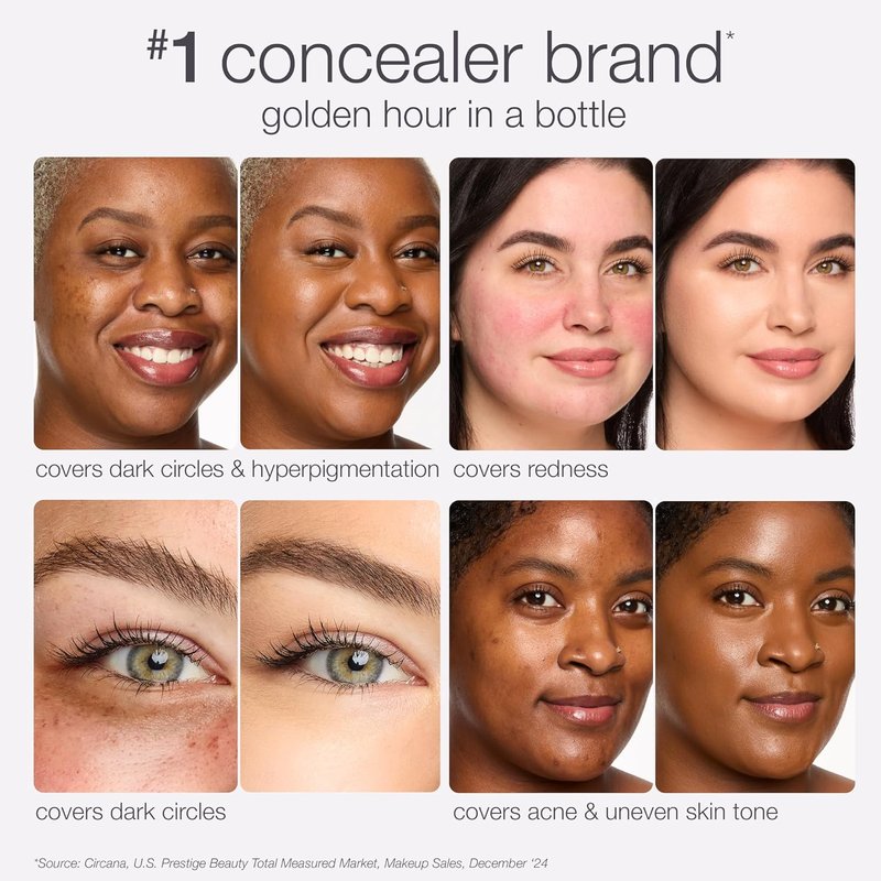 Tarte Shape Tape Radiant Concealer - Medium Coverage, Hydrating Formula for Dark Circles & Fine Lines | Vegan & Cruelty-Free