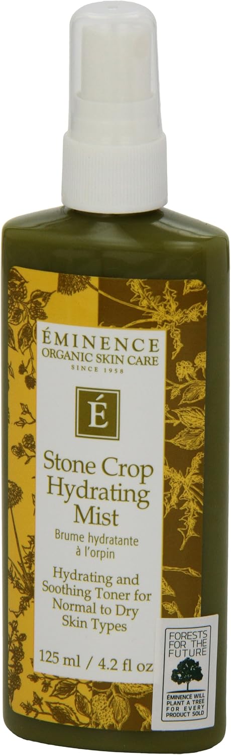 Eminence Organic Skincare Stone Crop Hydrating Mist - 4.2 Ounce | Moisturizing Facial Spray