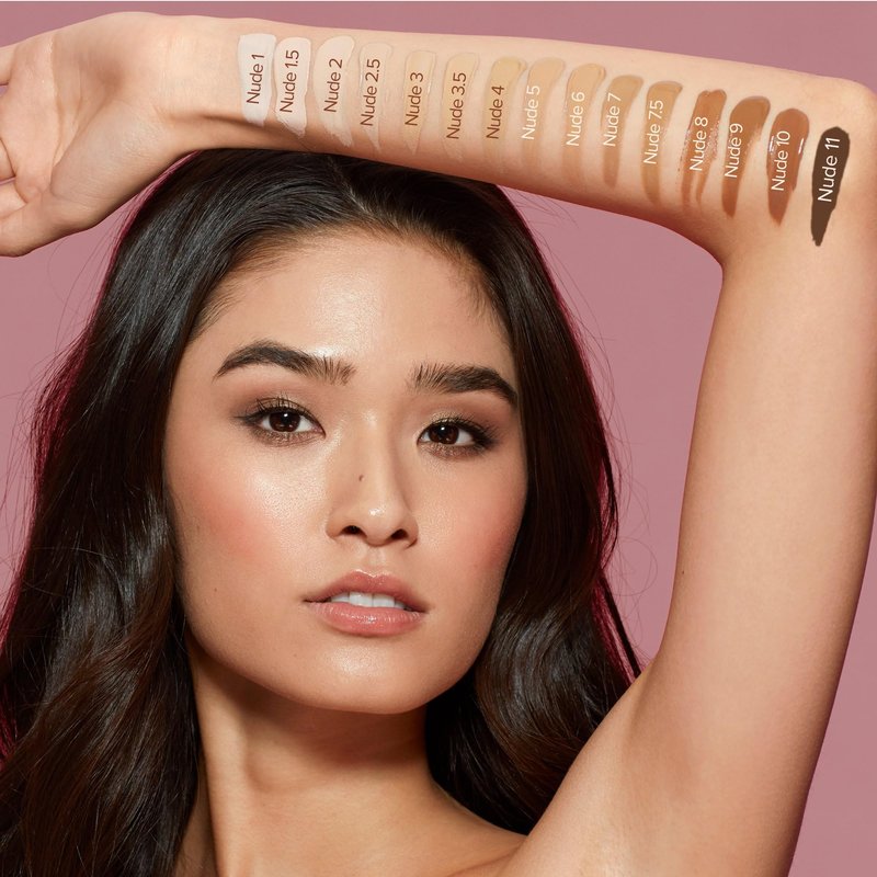 Nudestix Tinted Cover Liquid Foundation – Lightweight, Buildable Coverage for a Natural Radiant Finish | Hydrating Formula with 18 Botanical Extracts | Clean, Vegan Makeup, Shade: Nude 2
