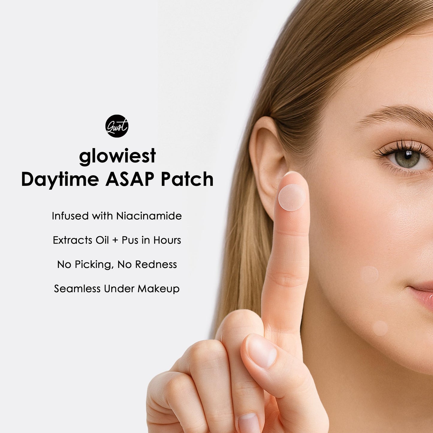glowiest ASAP Active Spot Alleviating Patch 39 Patches [Daytime] 10mm (1 * 15ea) & 12mm (2 * 12ea) | Premium Hydrocolloid Dressing | Simple & Easy Active Treatment (Pack of 2)