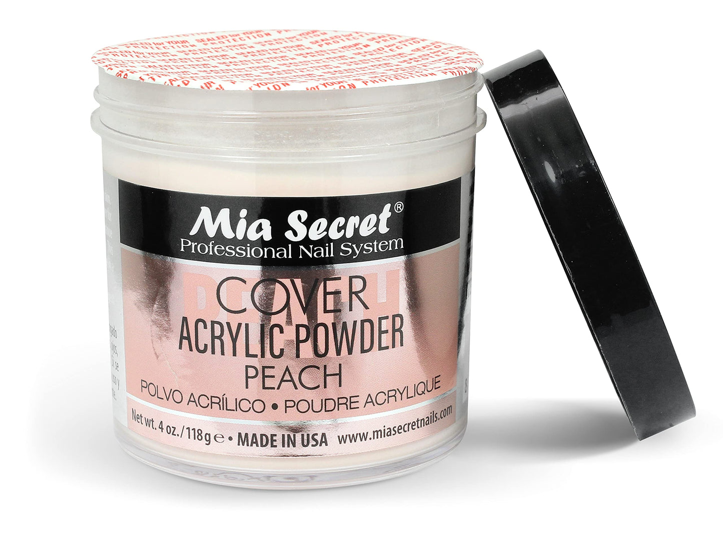 Mia Secret Acrylic Powder Cover Peach 4 oz.