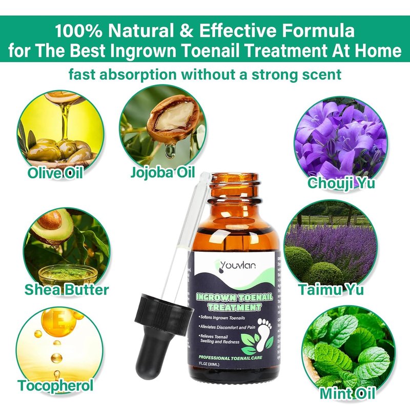 Ingrown Toenail Treatment Kit - Relieve Pain & Repair Issues | Safe Home Solution