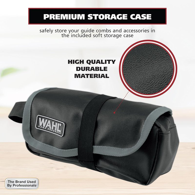 Wahl Edge Pro Bump Free Corded Beard Trimmer | Precision Grooming Kit for Beards & Mustaches - Model 9686-300