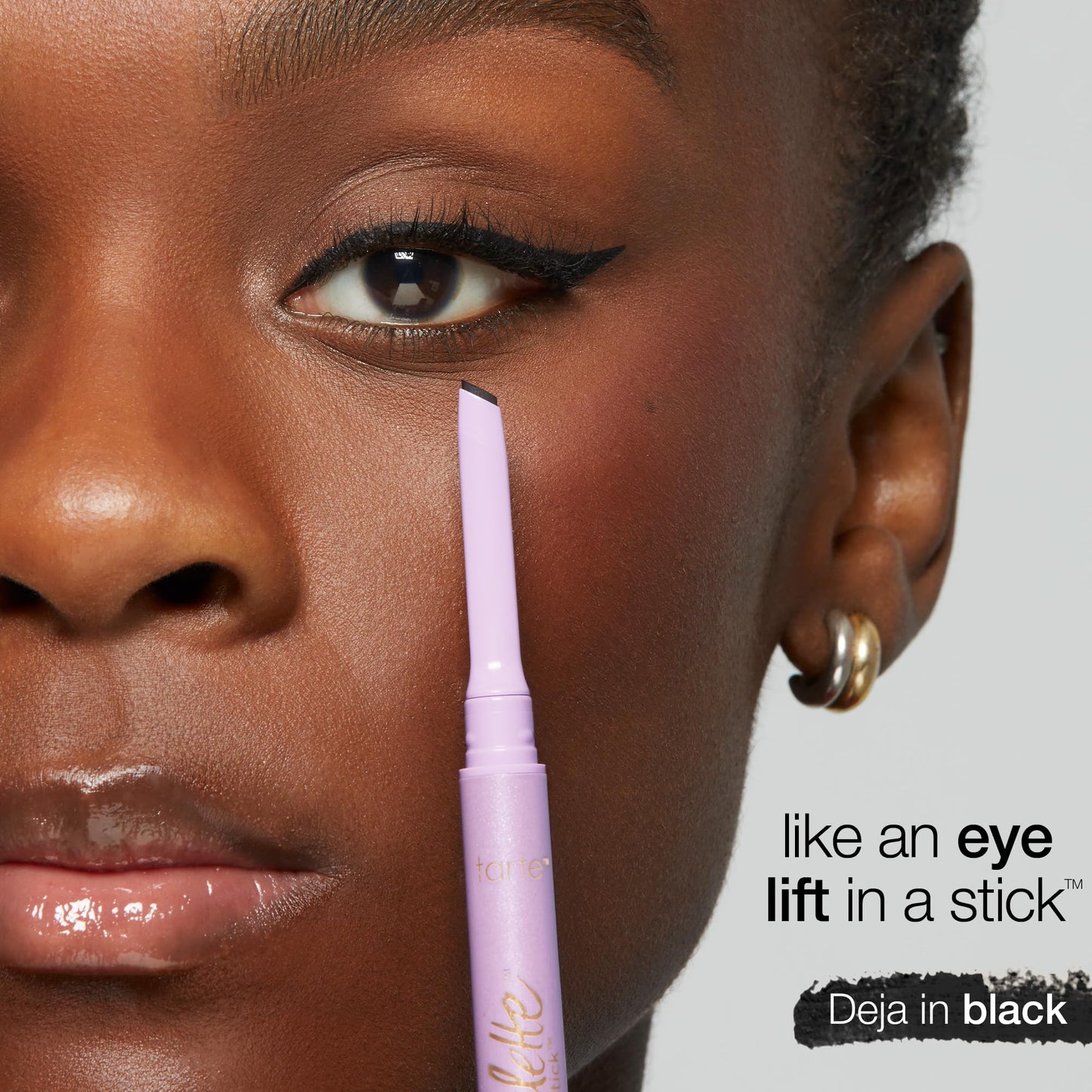 tarte tartelette quick stick liner – Ultra-Thin Slanted Tip Gel Eyeliner for Precision, Waterproof Eye Makeup, Vegan & Cruelty-Free, full size