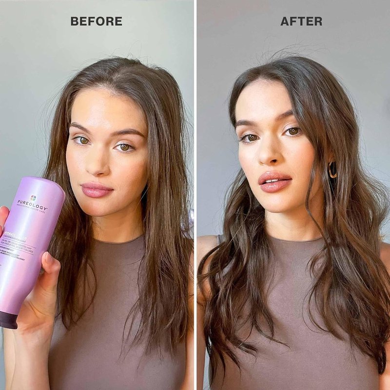 Pureology Hydrate Sheer Conditioner - Lightweight Hydrating Conditioner For Fine, Dry, Color-Treated Hair