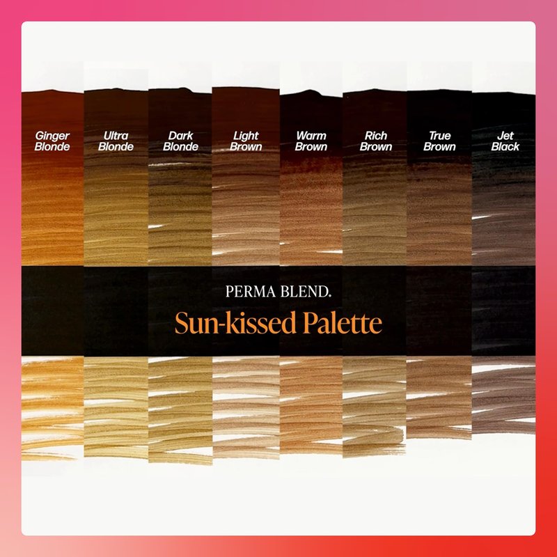 Perma Blend Rich Brown Eyebrow Tattoo Ink Pigment, Professional Brow Microblading Supplies, 1/2 oz Bottle