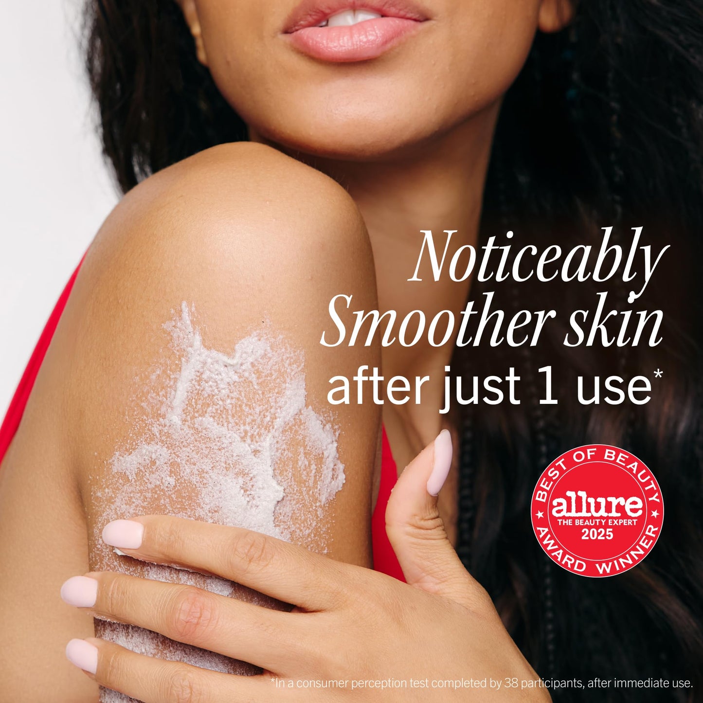 First Aid Beauty - KP Bump Eraser Body Scrub with 10% AHA, Keratosis Pilaris Skin Exfoliater with Glycolic and Lactic acids, Helps Reduce Chicken Skin Bumps, Safe for Sensitive Skin, 4 oz
