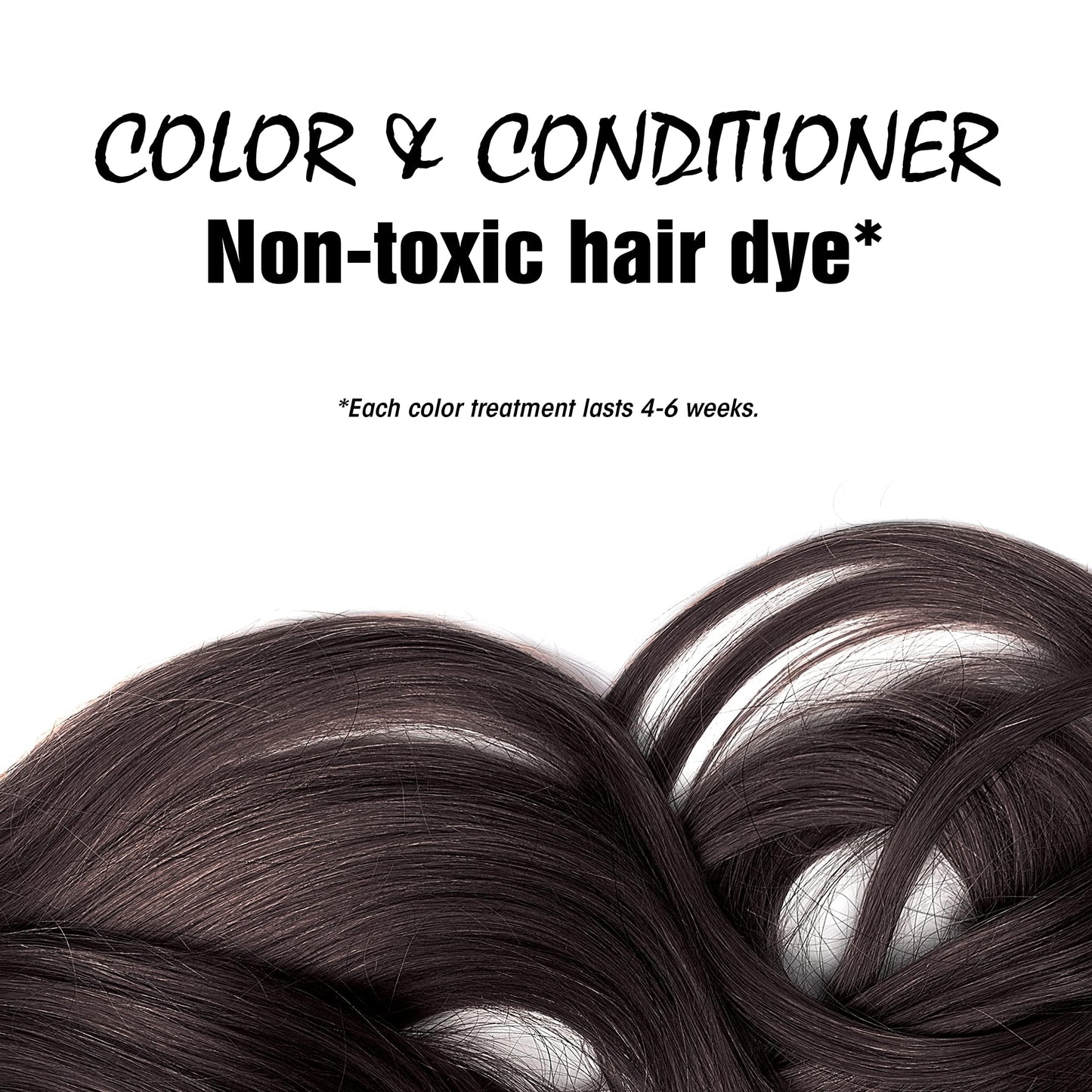 Light Mountain Henna Hair Color & Conditioner - Black Hair Dye for Men/Women, Organic Henna Leaf Powder and Botanicals, Chemical-Free, Semi-Permanent Hair Color, 4 Oz (Pack of 3)