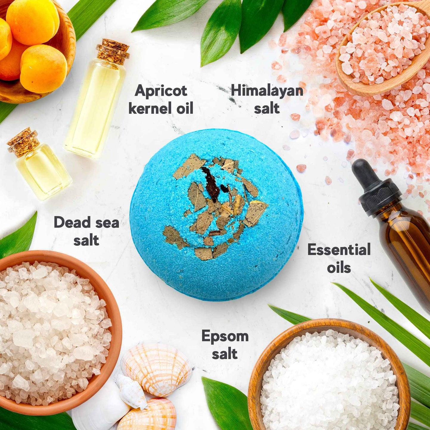 Handmade in USA Organic Bath Bombs Gift Set for Women All Natural with Epsom Salt Relaxation Dead Sea Salt Safe Bath Bombs Kit for Kids Her Mom Mother Grandma Girlfriend - Best Gifts Idea