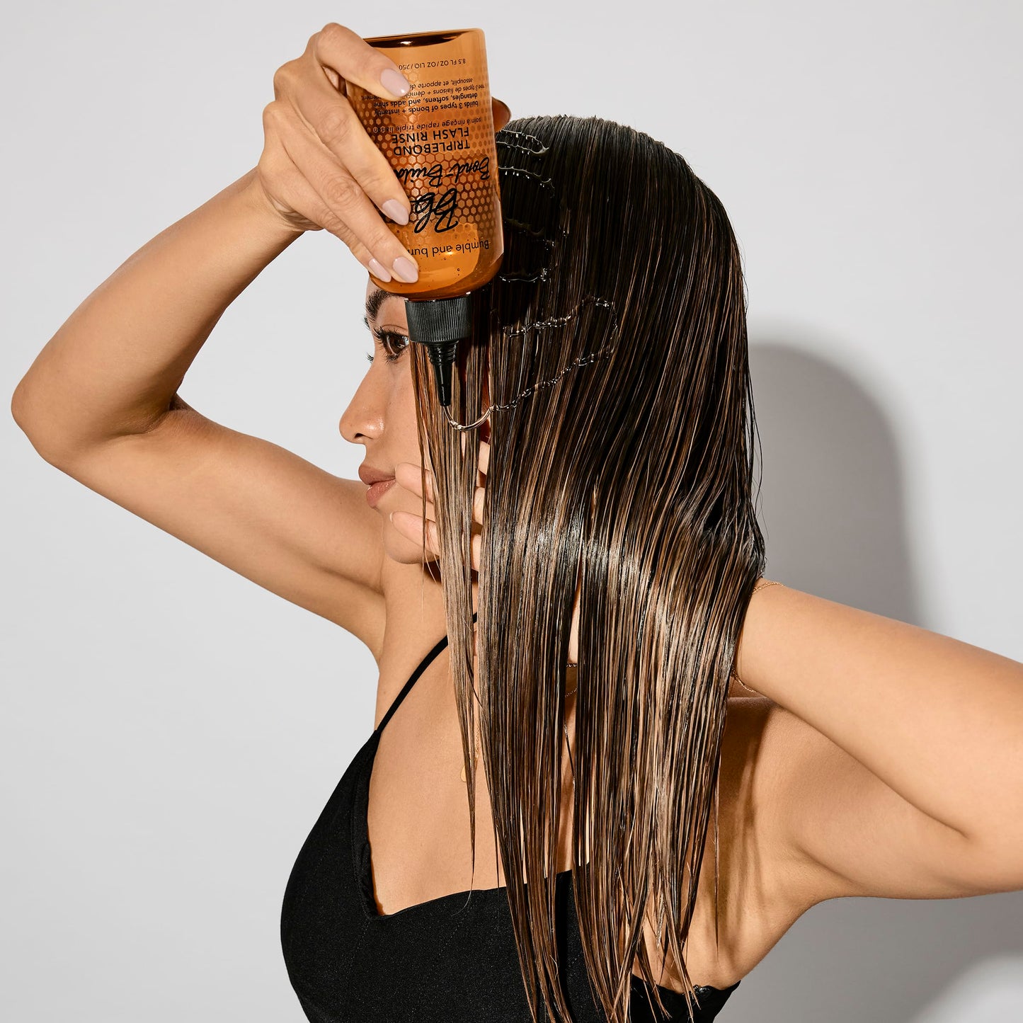 Bumble and bumble. Bond-Building TripleBond Flash Rinse For Damaged Hair | Strengthens and Adds 2x Shine | For Damaged Fine to Medium Curly, Wavy, Straight Hair Types
