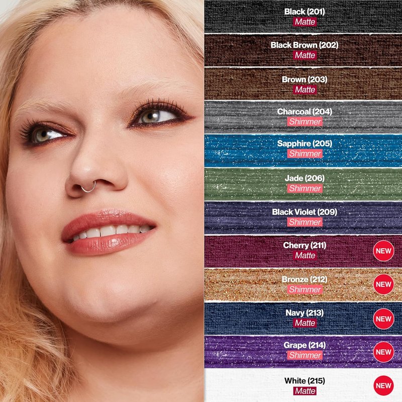 Revlon ColorStay Waterproof Eyeliner Pencil - Smudge-Proof, Long-Lasting Shimmer Finish | 212 Bronze, 0.01 oz