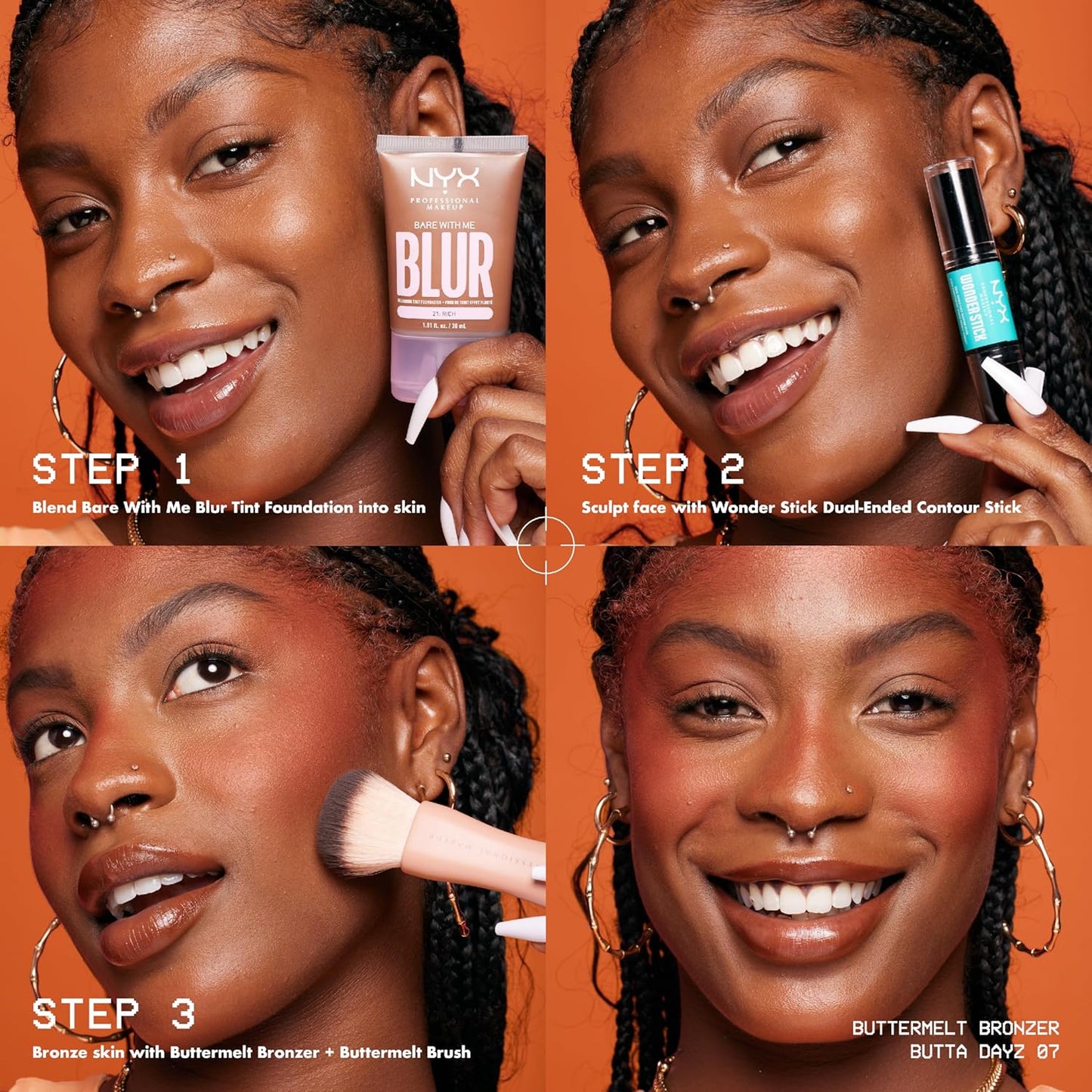 NYX Matte Buttermelt Bronzer | Longwear Vegan Face Makeup - Butta Cup (Light Neutral)