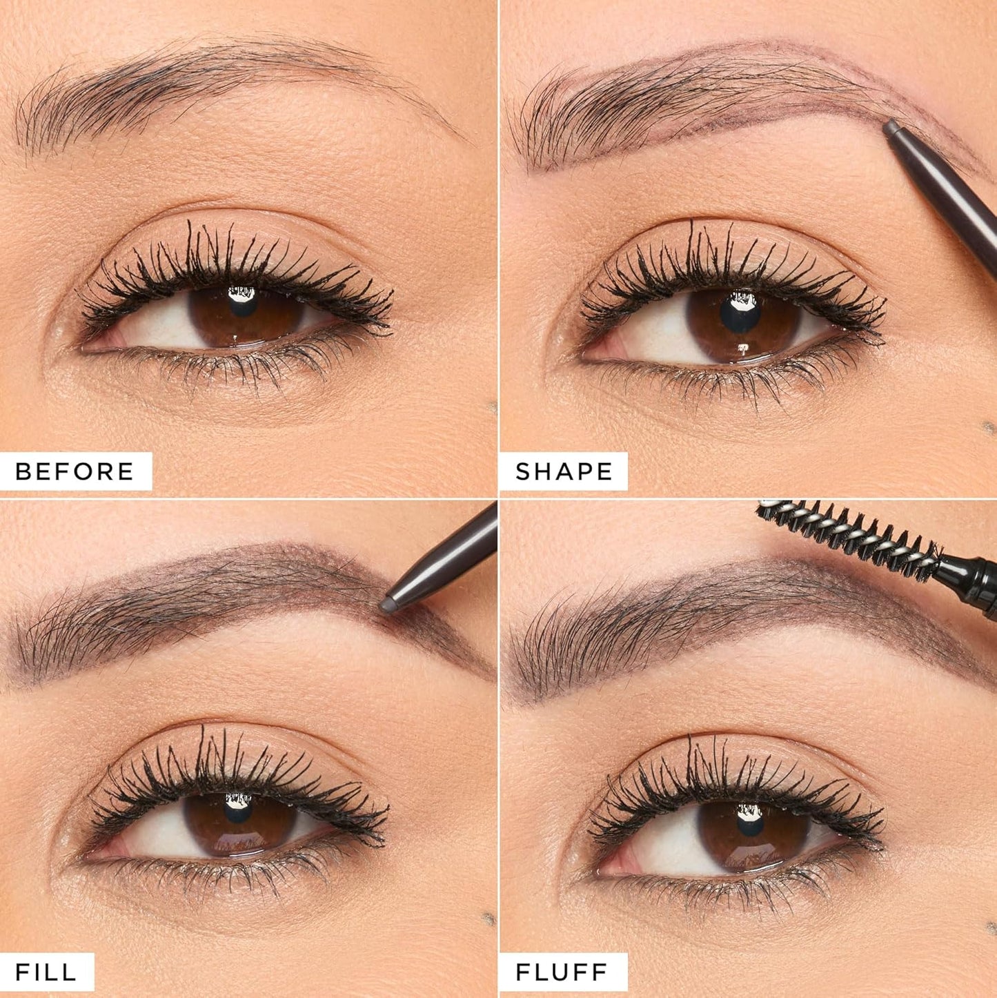 Tarte Amazonian Clay Waterproof Brow Pencil - Shape, Define & Fill Brows | Nourishing Vitamin E, Vegan & Cruelty-Free