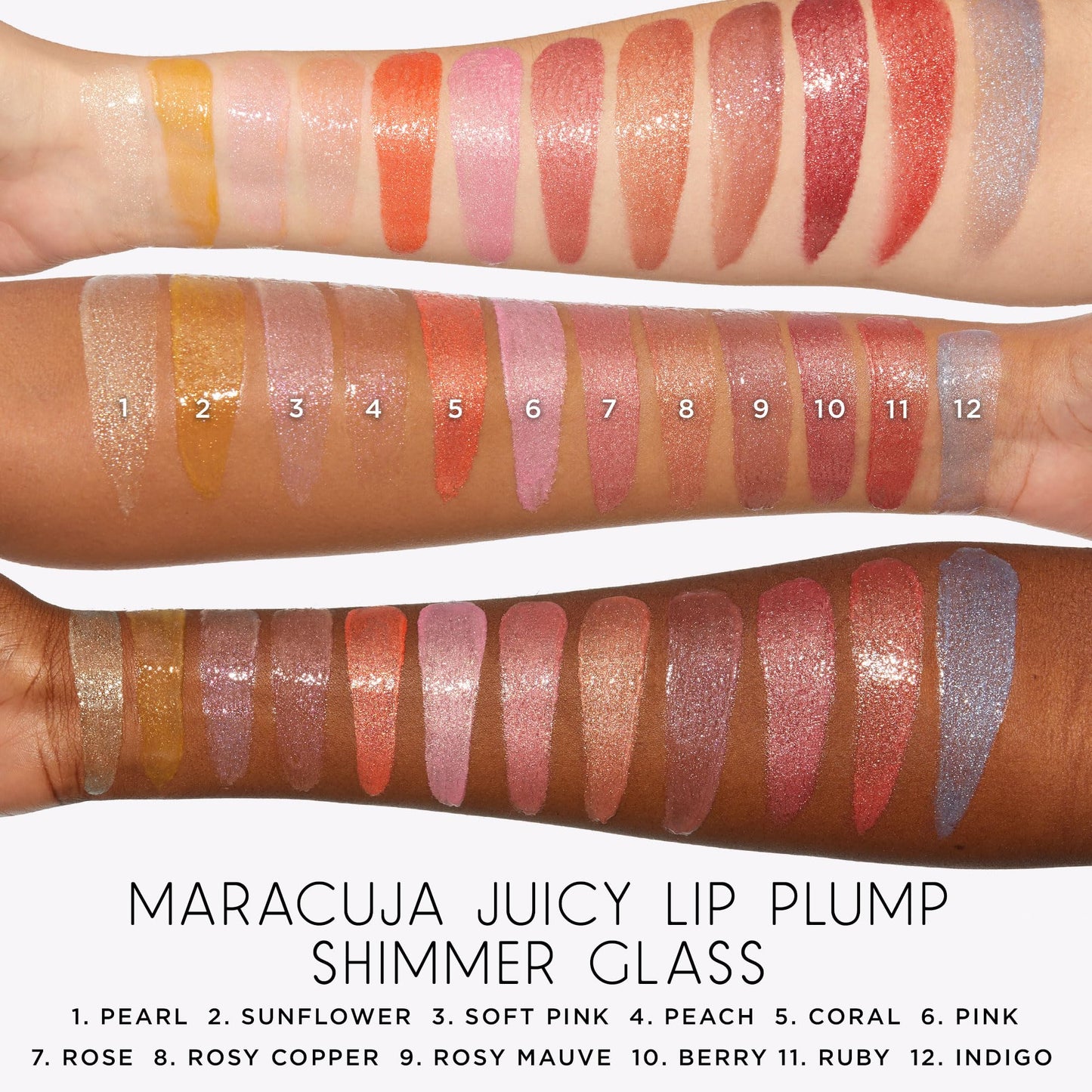 tarte maracuja juicy shimmer glass lip plump – Hydrating & Volumizing Lip Gloss Balm with Hyaluronic Acid & Vitamin E, Plumps & Moisturizes, Vegan & Cruelty-Free, full size, indigo
