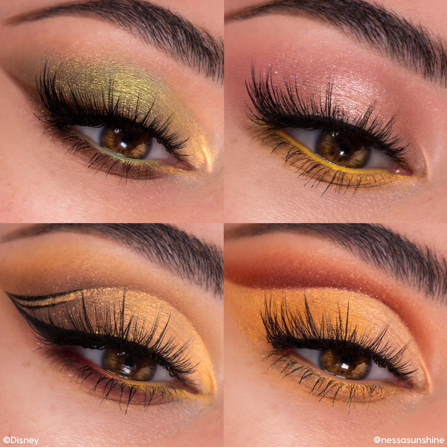 ColourPop x Winnie the Pooh Sweet As Can Bee Eyeshadow Palette - Honey Tone Eye Makeup Palette with Metallic, Matte & Matte Sparkle Finishes - High-Pigment Formula (0.4 oz)
