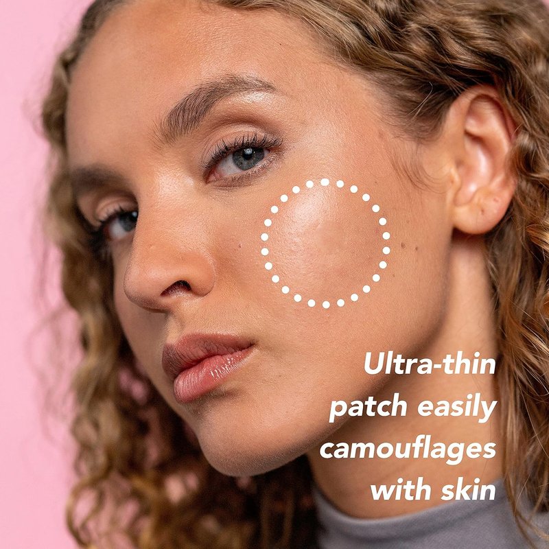 Mario Badescu Drying Patch - Invisible Spot Treatment with Vitamin C | 60 Patches, 12mm, Vegan & Cruelty-Free