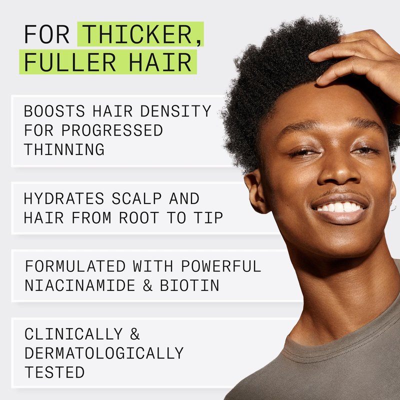 Nioxin Scalp + Hair Thickening System 2 Conditioner | For Natural or Untreated Hair with Progressed Thinning | With Niacinamide and Biotin |10.1 Fl oz.