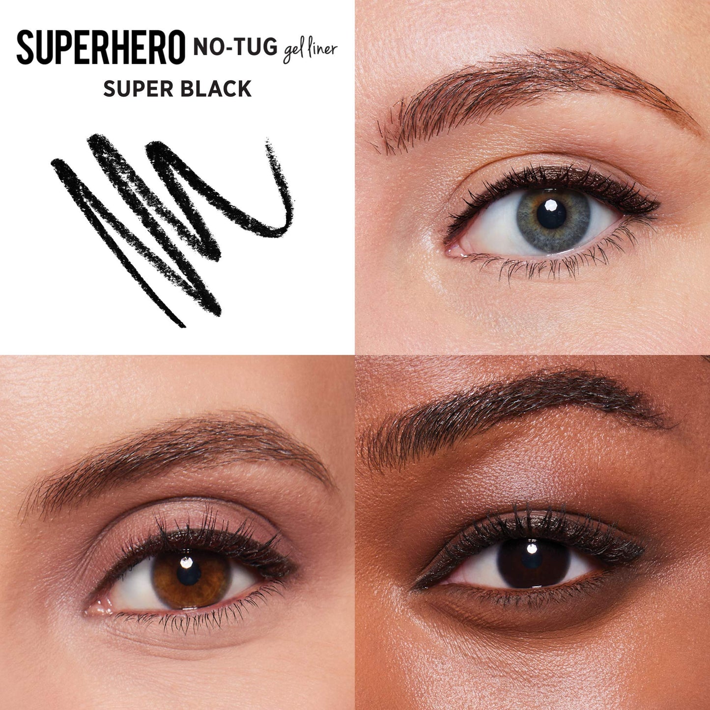 IT Cosmetics Superhero Gel Eyeliner - Super Black (intense ultra-black)