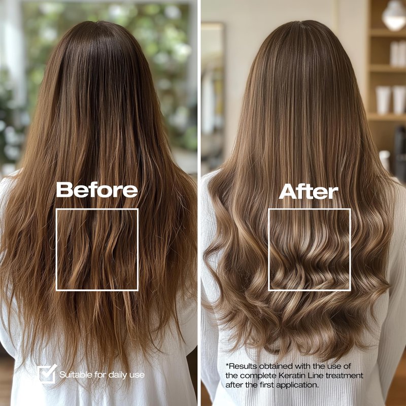 Abril Et Nature Instant Mask Keratin - 1000 ml - Treatment for Severely Damaged Hair - Restores Strength to the Hair Fibre - Powerful Anti-Frizz - Hair Conditioner