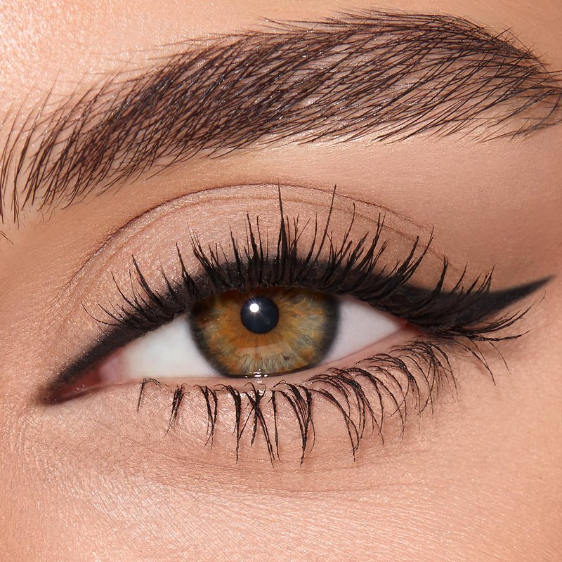 Charlotte Tilbury Rock 'N' Kohl Eyeliner Pencil - Waterproof Eyeliner with a Precision Smudger Tip - Infused with an Enhanced Kajal Formula for Sultry, Smokey Eyes - Bedroom Black