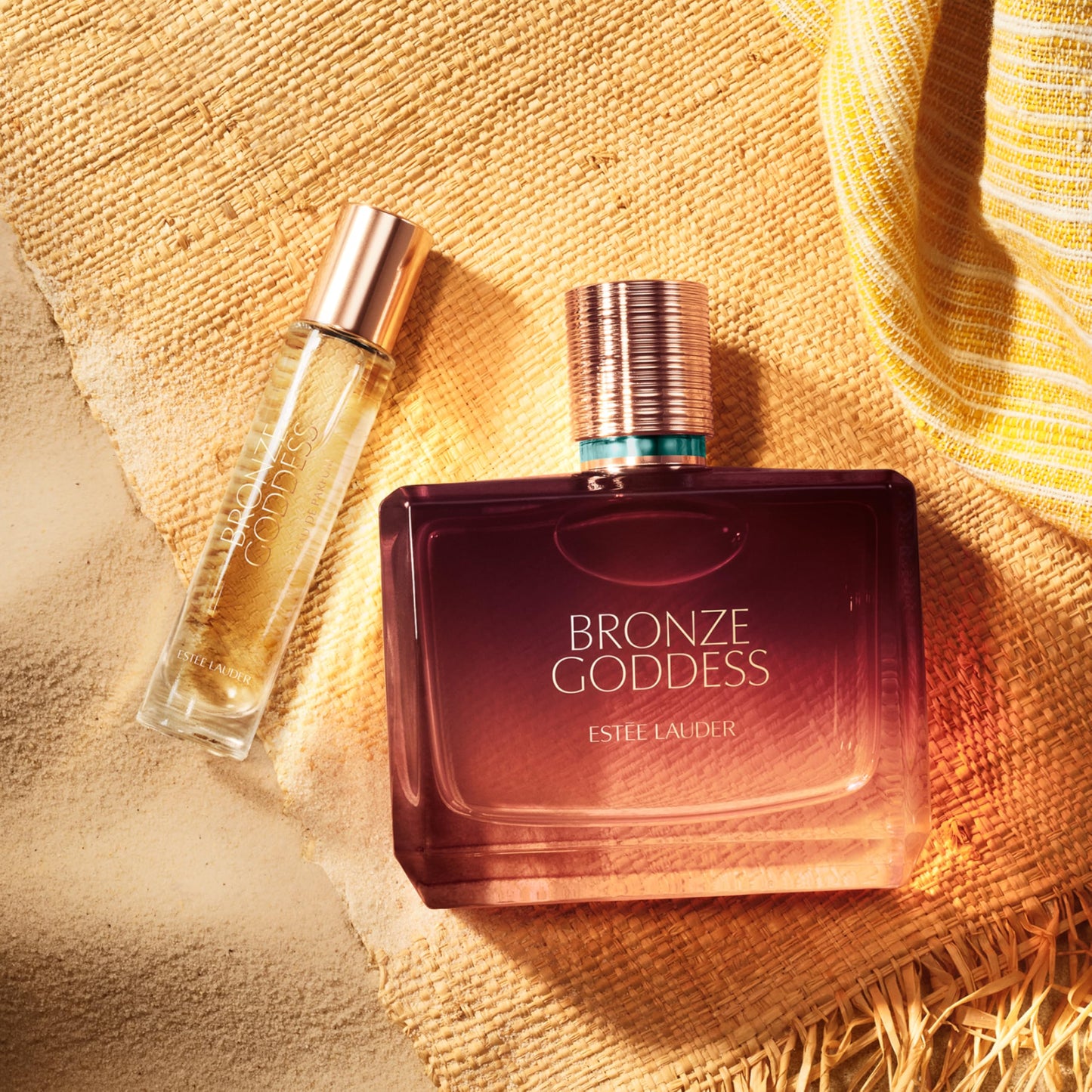 Estée Lauder Bronze Goddess Eau de Parfum Spray with Notes of Tiare Flower, Coconut, Amber, Sandalwood and Vanilla | Perfumes for Women