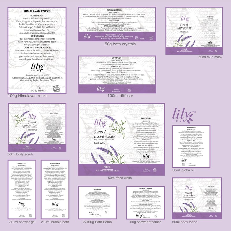 Mothers Day Gifts for Women - 18Piece Bath and Body Basket for Women Lavender Spa Gift Basket Set Bath Collection | Christmas, Birthday, Valentines Day Gift for Her, Perfect Spa Present for Mom