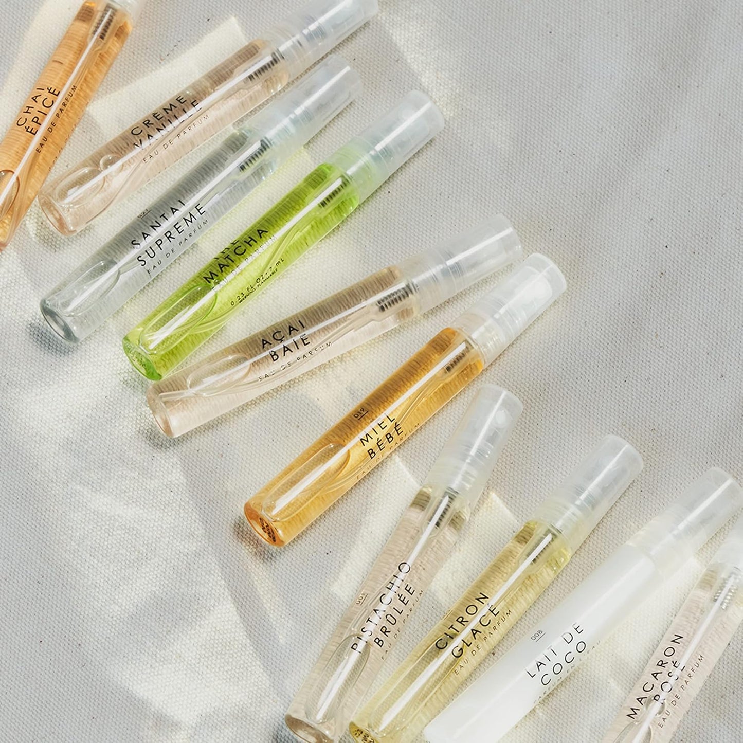 Le Monde Gourmand Travel Perfume Discovery Set - 10 Purse Sprays, 0.23 fl oz Each