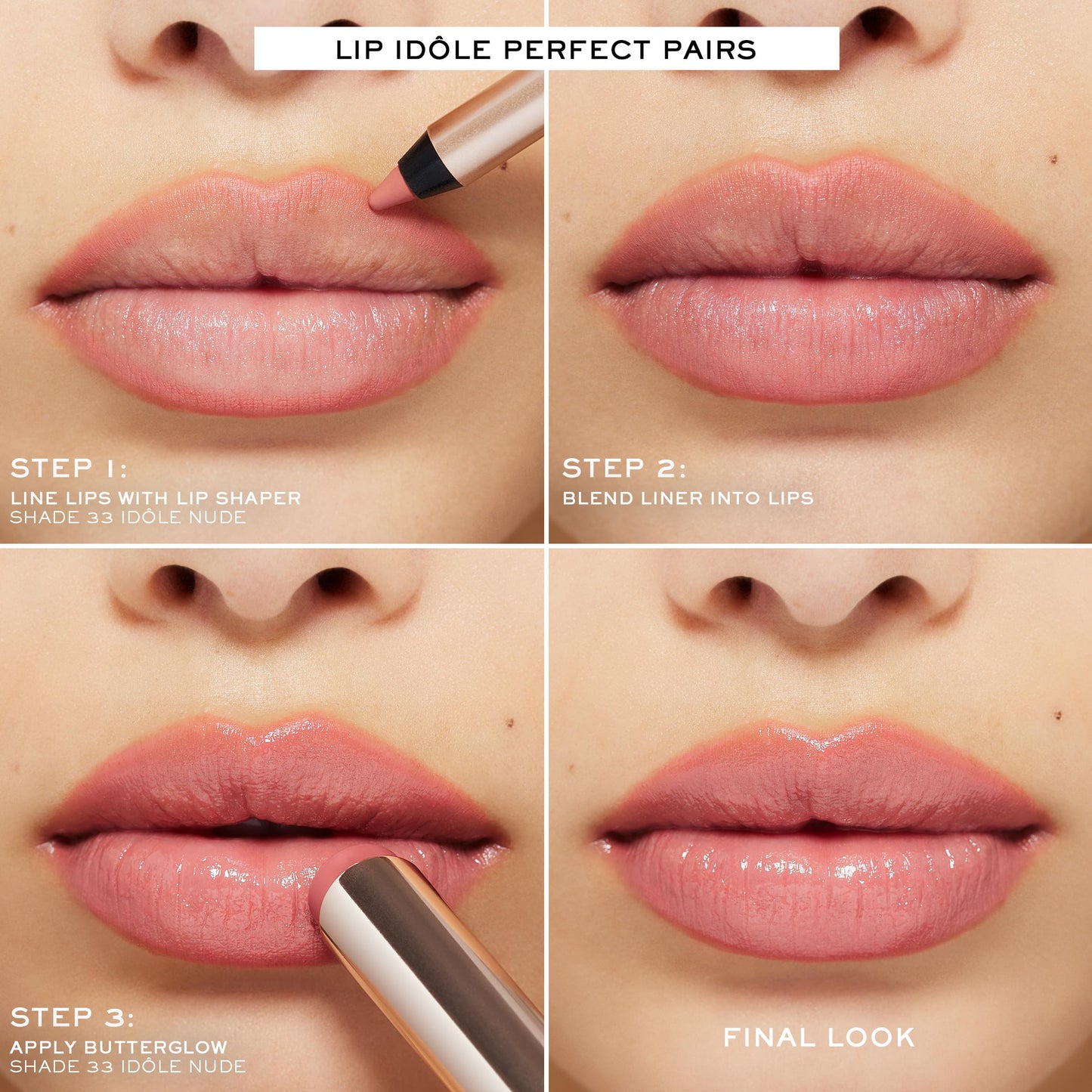 Lancôme Lip Idôle Lip Shaper – Creamy Matte Waterproof Lip Liner with Up to 8H Wear, Blendable & Infused with Ceramides + Jojoba Oil for Smooth, Defined Lips - 021: Shade-Throwing Beige