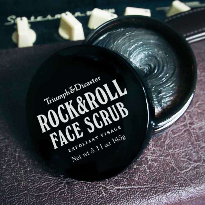Triumph & Disaster Rock & Roll Face Scrub for Men - Natural Exfoliating Pore Cleanser | 5.11 oz