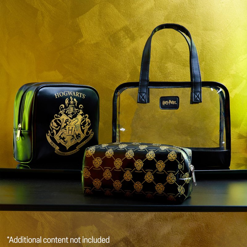 Get Trend Harry Potter Gifts for Women, Girls, Teens, Toiletry Bag Set of 3, Travel Cosmetic Organizer, Makeup Pouches, Gifts for Wife, Girlfriend, Sister