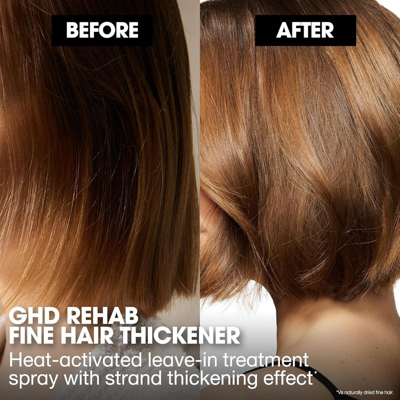 GHD Rehab Leave-In Hair Treatment - Enhance Hair Condition While Drying & Styling | No Rinse Required