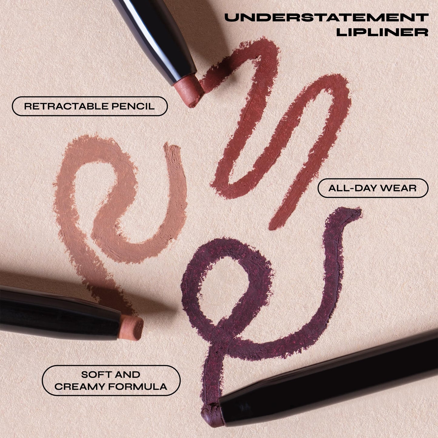 Milani Understatement Lipliner Pencil - Highly Pigmented Retractable Soft Lip Liner Pencil, Easy to Use Lip Makeup - lip liner