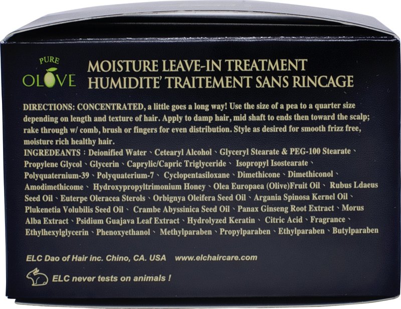 ELC Dao of Hair Pure Olove #3 Moisture Leave-In Treatment 2.5 oz
