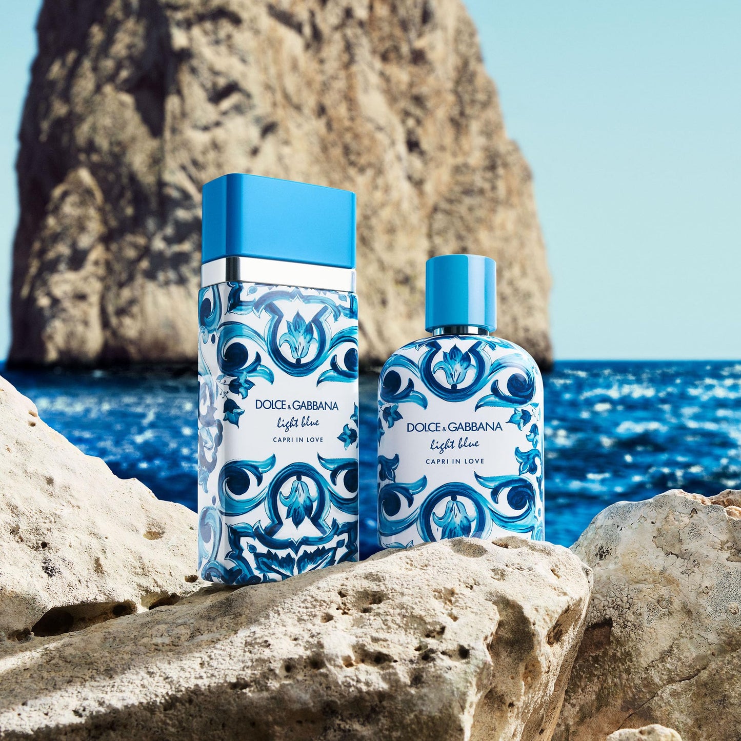 Dolce&Gabbana New Light Blue, Capri in Love, Eau De Toilette Spray, For Women - 100 ml / 3.3. fl.oz