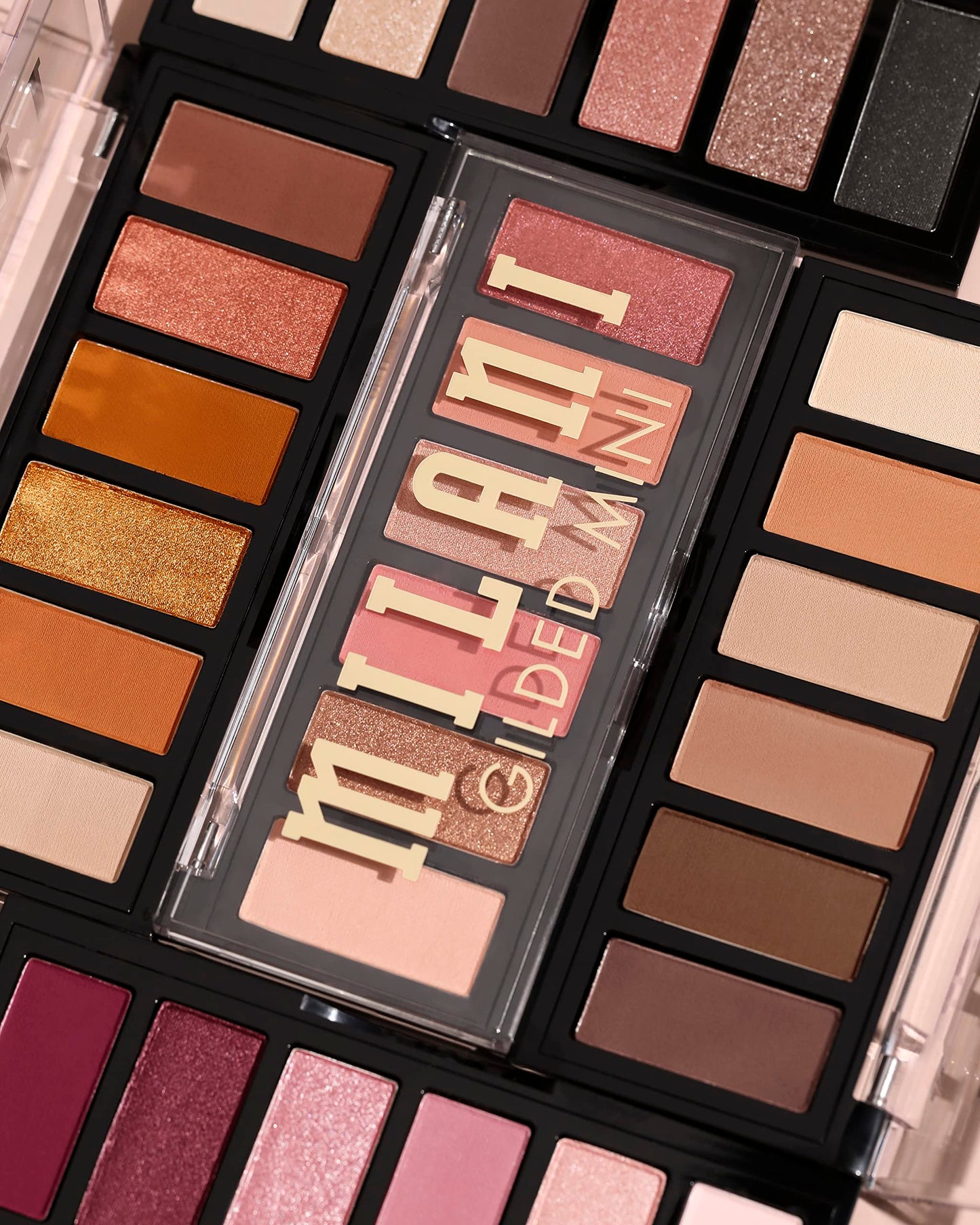 Milani Gilded Mini Eyeshadow Palette with 6 Matte & Shimmer Hues - Champagne Problems