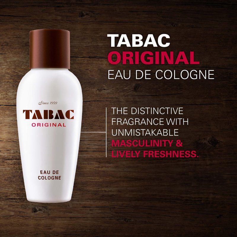 Maurer & Wirtz Maurer and Wirtz Tabac Original Eau de Cologne Splash for Men, 5.1 Ounce