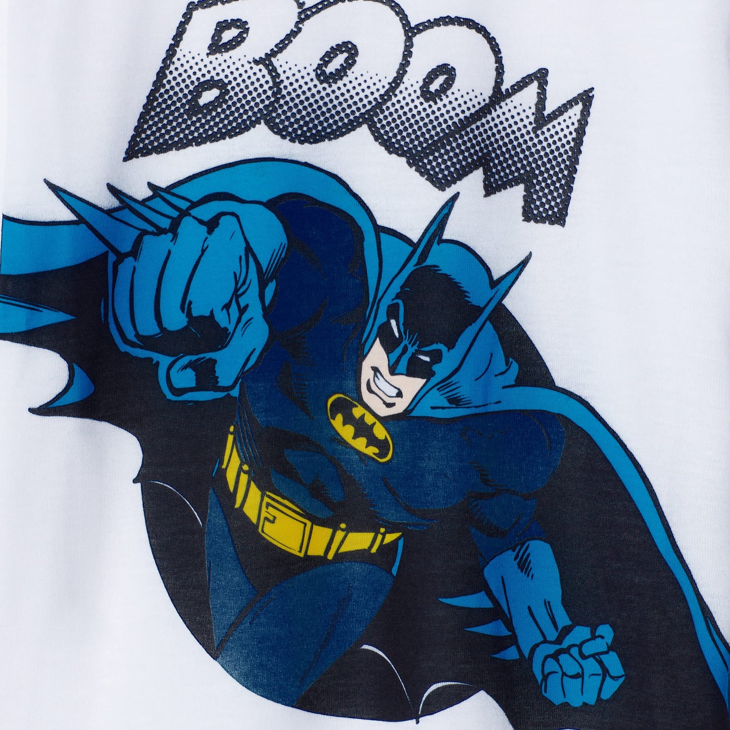 BATMAN Boys Pajamas for Kids | 4 Piece Sleepwear Sets for Boys Pajama Bottoms and Sleep Shirts for Big Boy and Toddlers Blue-grey