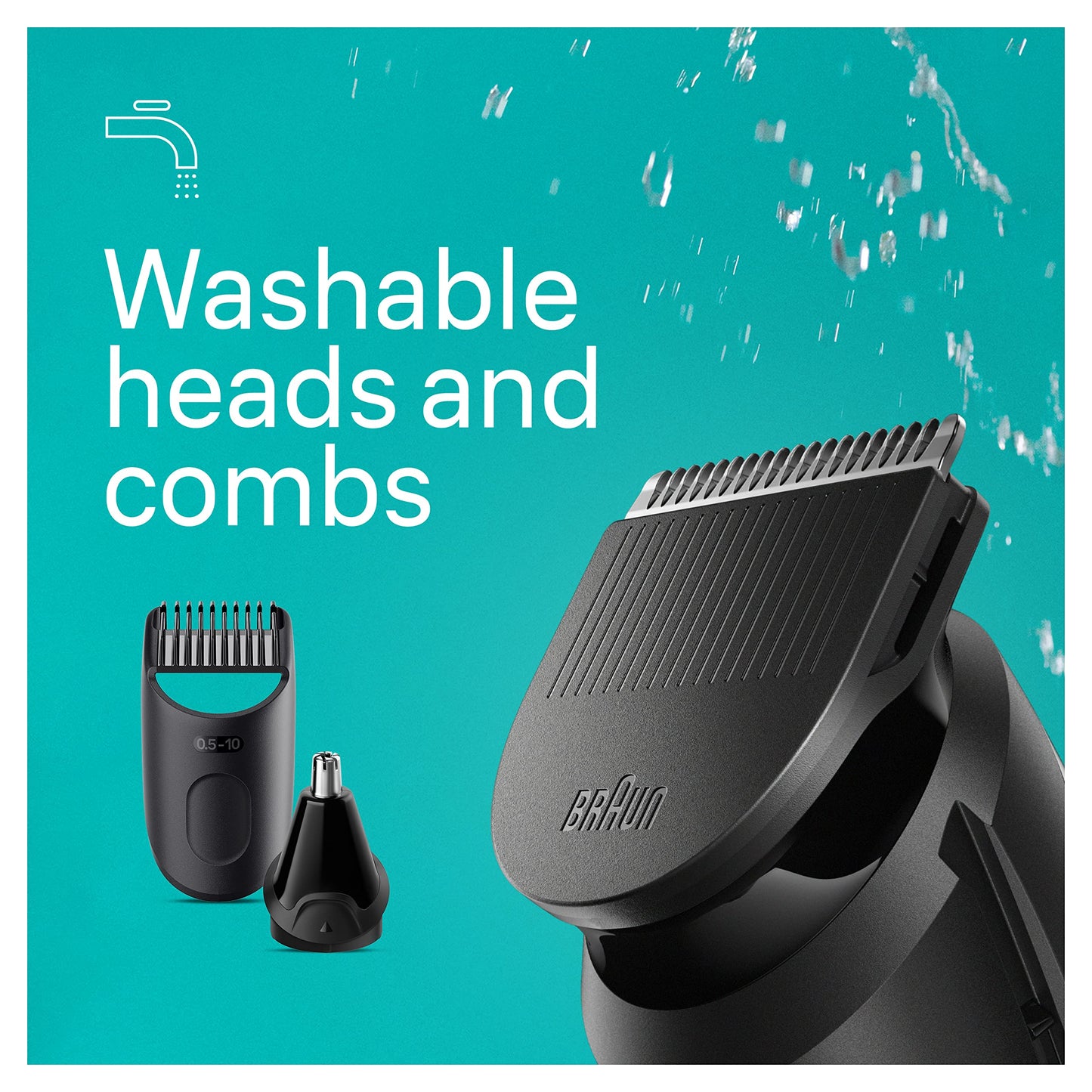 Braun Series 3 Shaver Battery Powered Cordless Malehair Trimmer