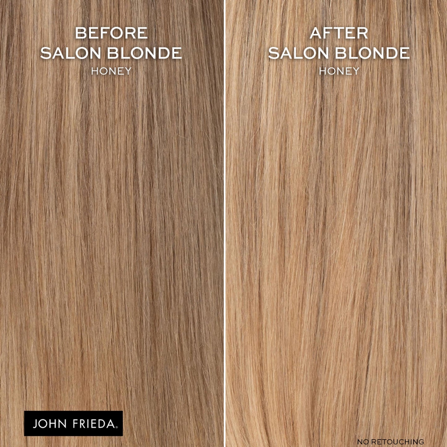 John Frieda Salon Blonde Honey Tone Perfecting Treatment with Protein-Peptide Complex, Hair Toner, Toner for Blonde Hair 4 fl oz