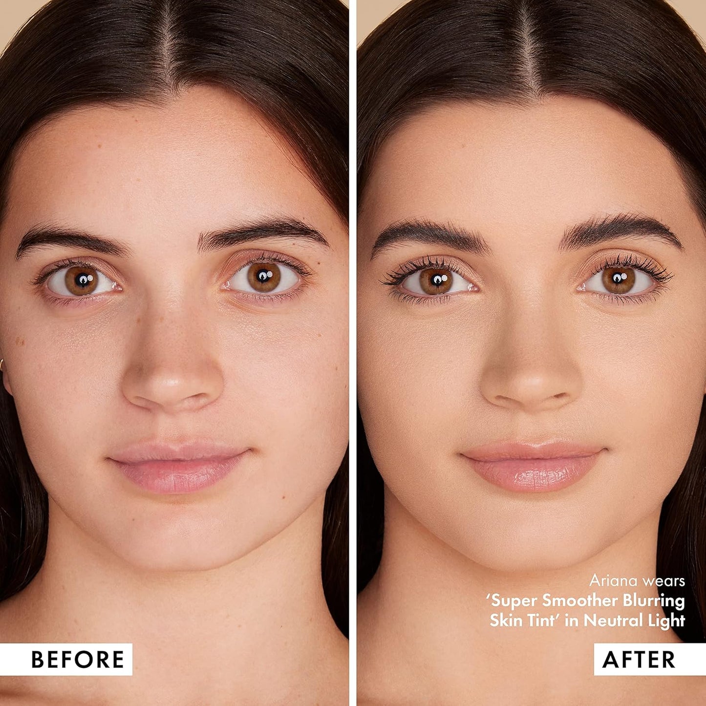 Super Smoother Blurring Skin Tint - Hydrating, Ultra-Lightweight Tinted Moisturizer | Light to Medium Coverage, Vegan