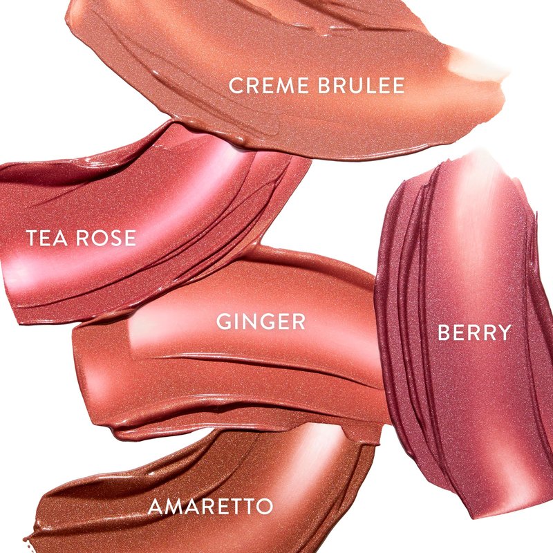 LAURA GELLER NEW YORK Chromatic Water Lip Tint, Holographic Lip Color, Water-Based Formula to Hydrate Dry Lips, Tea Rose