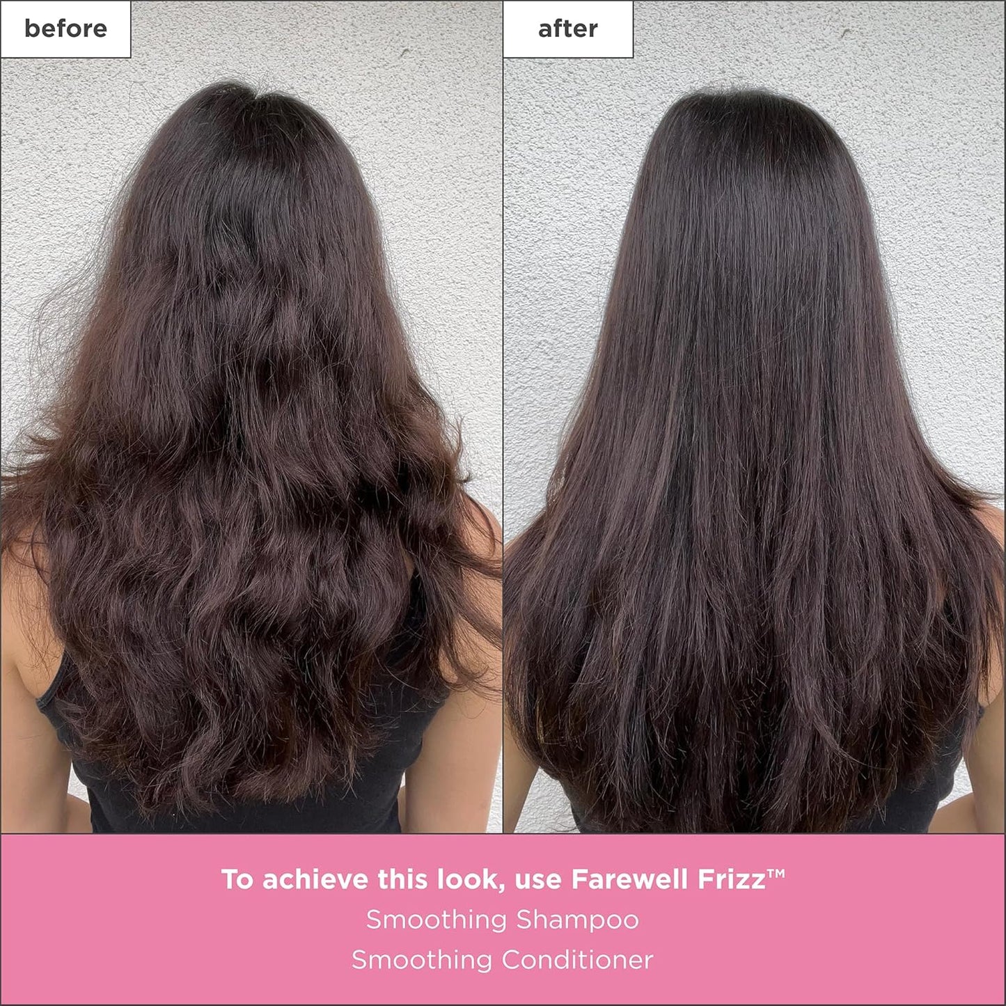 Briogeo Farewell Frizz Smoothing Shampoo - Sulfate-Free Frizz Control, Hydration & Shine | Vegan, 12 oz
