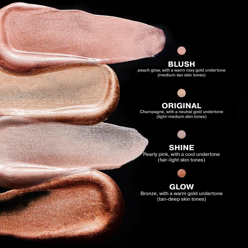 ICONIC LONDON Illuminator | Liquid Highlighting Drops for a Radiant Glow, Cruelty-Free, Vegan Makeup, Original (Champagne Shimmer) 0.45 Fl oz