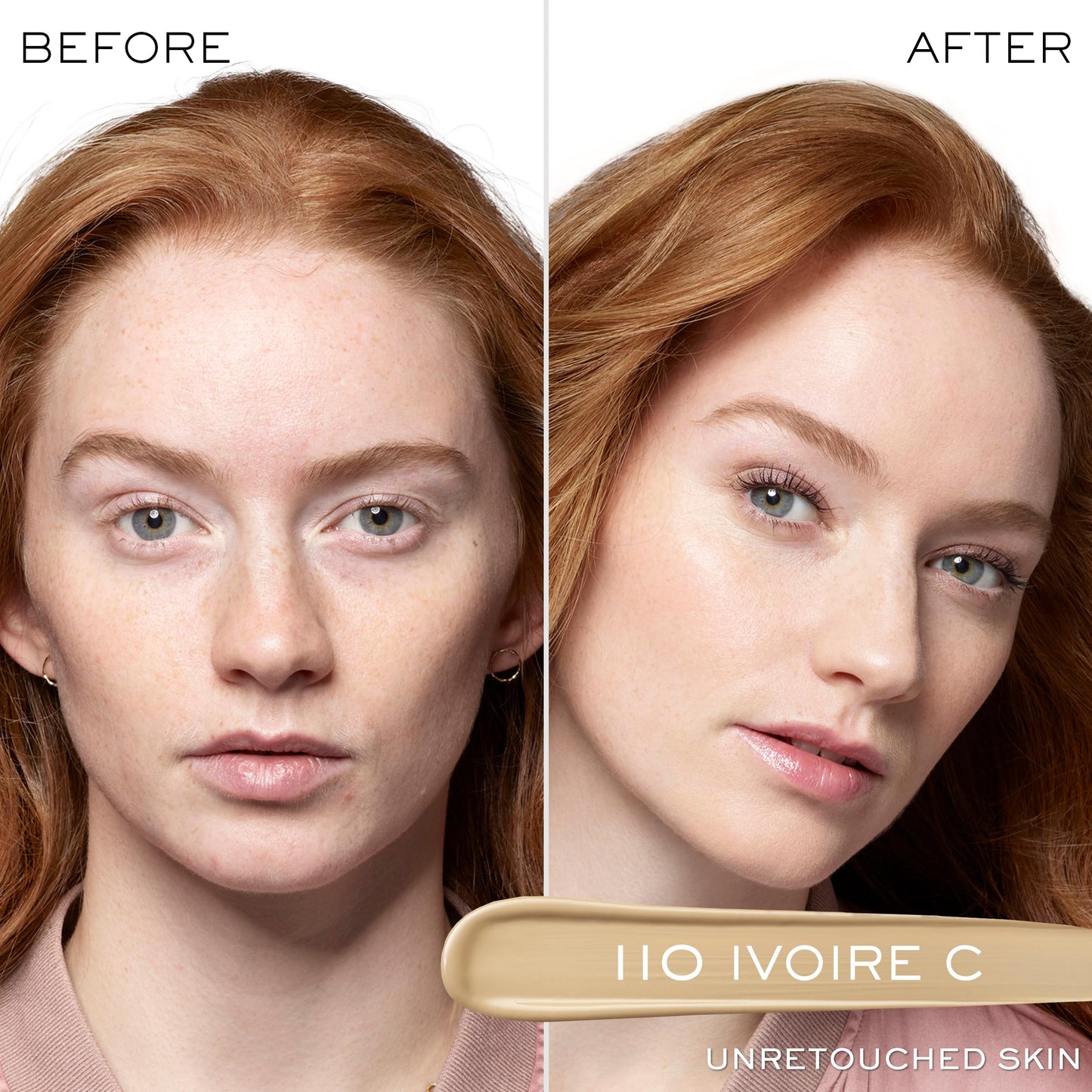 Lancôme Teint Idole Ultra Wear All Over Full Coverage Concealer - Natural Matte Finish & Lightweight Under Eye Concealer - Up To 24H Wear - 110 Ivoire Cool