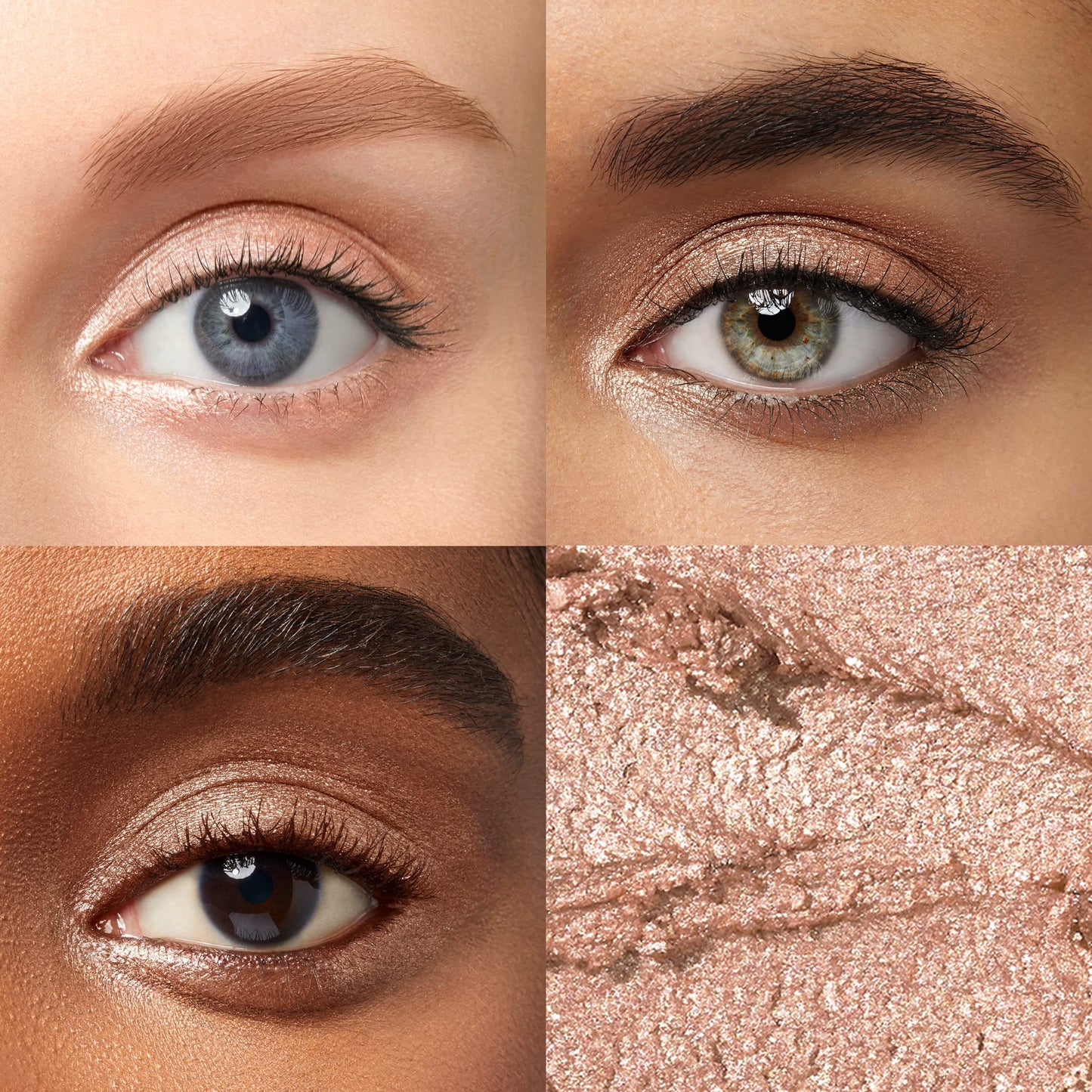 Julep Eyeshadow 101 Crème-to-Powder Eyeshadow Stick Duo, Champagne Shimmer & Snowfall Matte